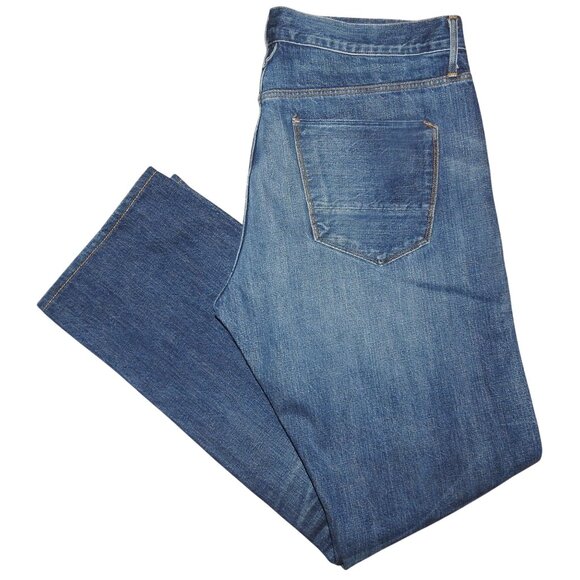 3x1 NYC M4 Selvedge 5 Pocket Button FLy Denim Jeans Made In USA Mens Size 36 - Picture 1 of 13